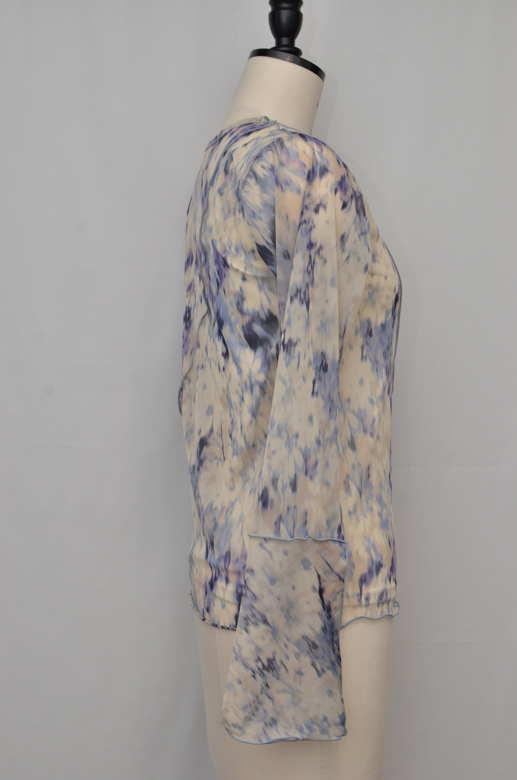 春咲くBlooming シアートップス + キャミソールセット（Blue）