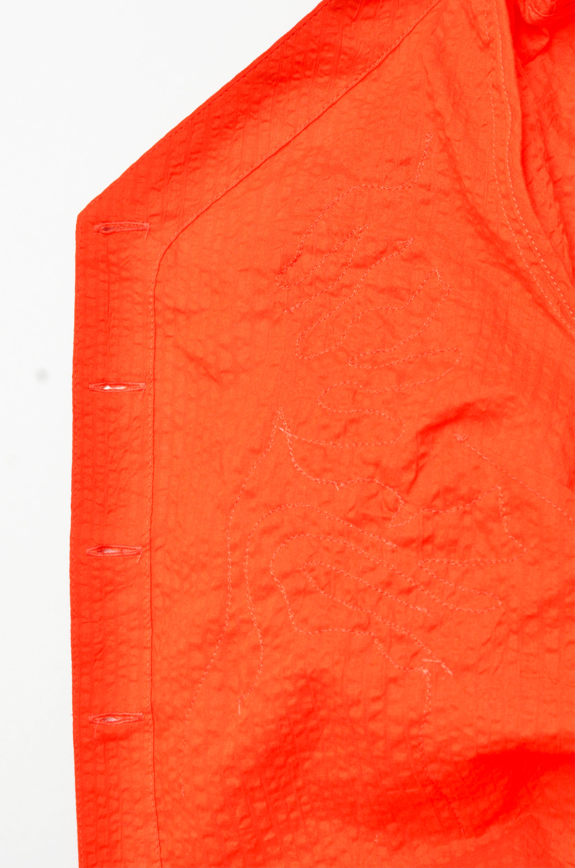 [Non-itchy clothing][Made to order][Washable] Frill motif blouse