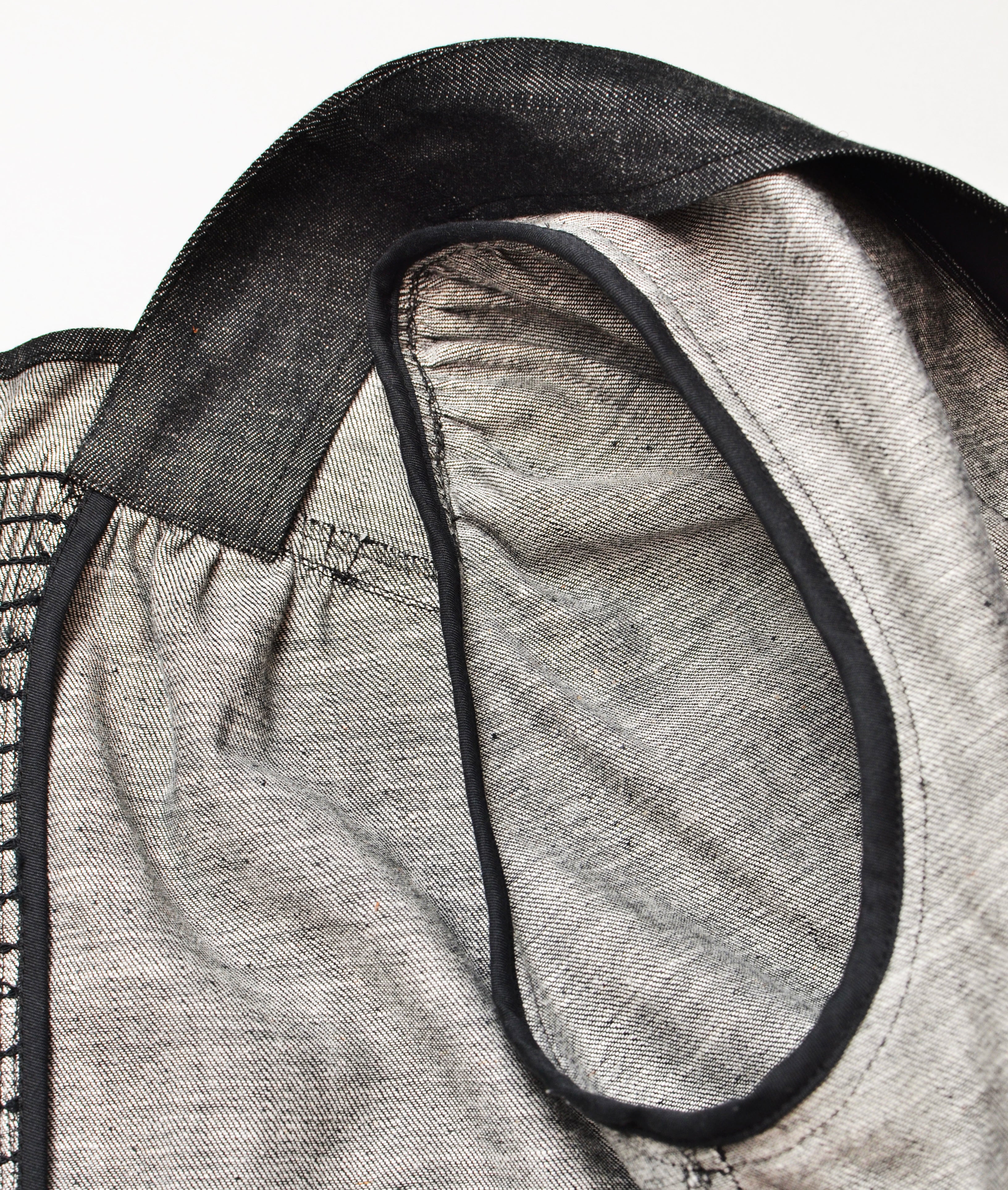 [2/14-15 TOKYO POPUP先行販売] 浪漫ジャケット（デニム風ブラック）