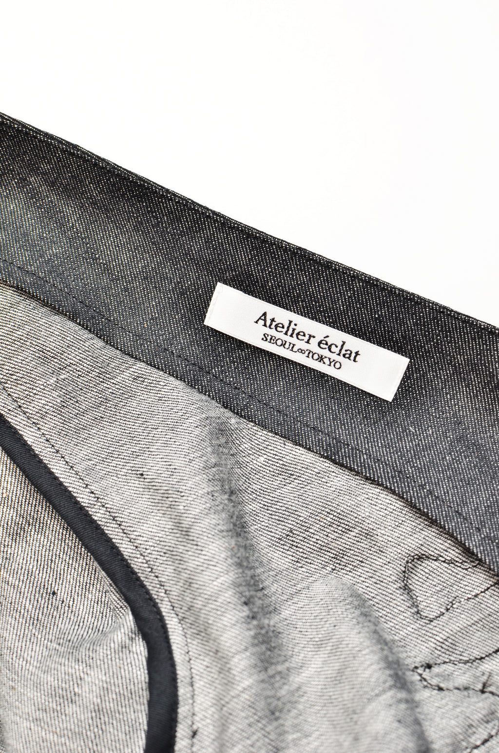 [Made to Order] [Colorfast] Frill Motif Denim-Like Blouson