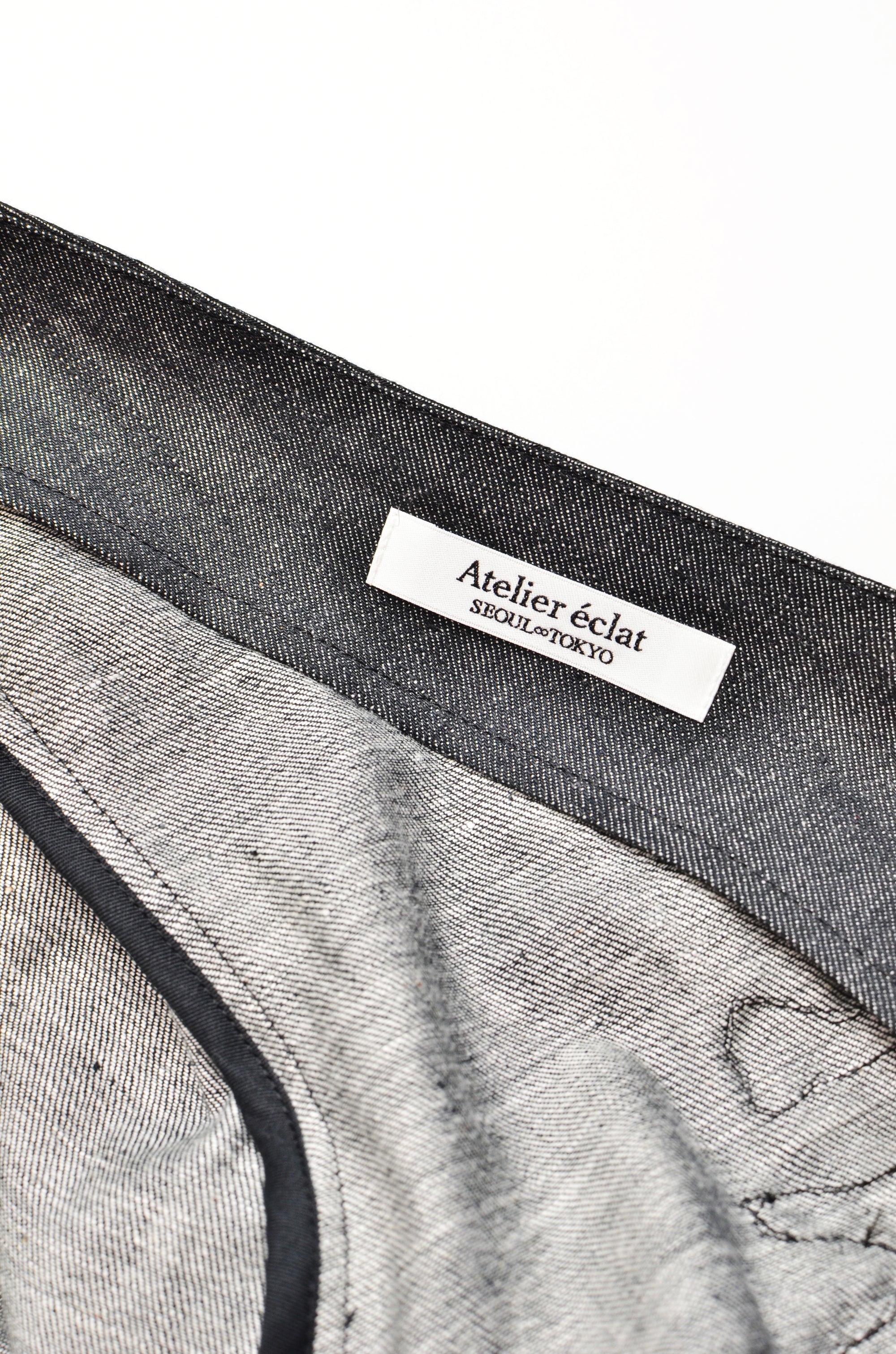 [Made to Order] [Colorfast] Frill Motif Denim-Like Blouson