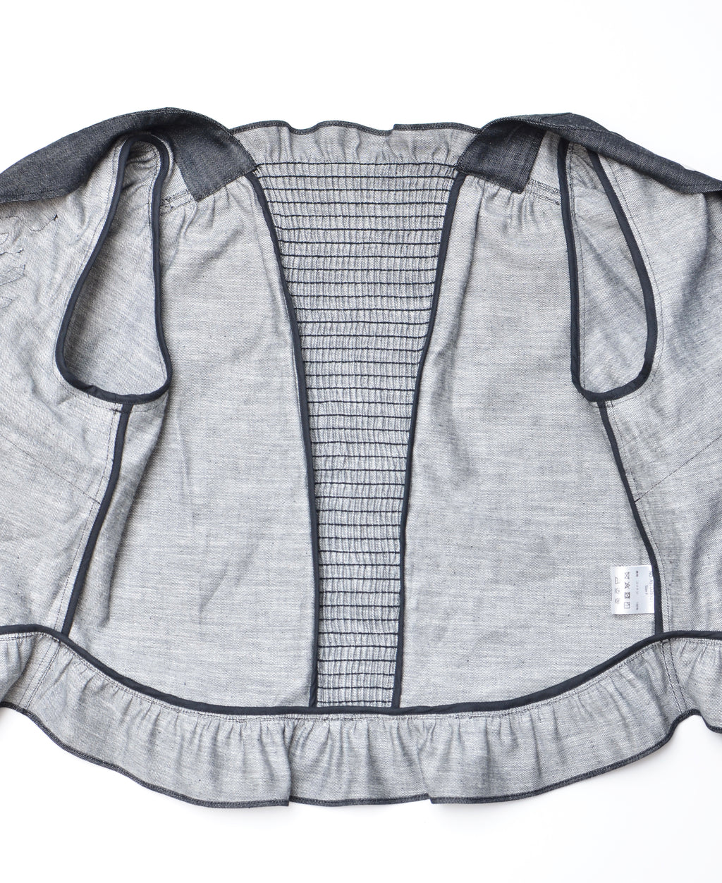 浪漫ジャケット（デニム風ブラック）