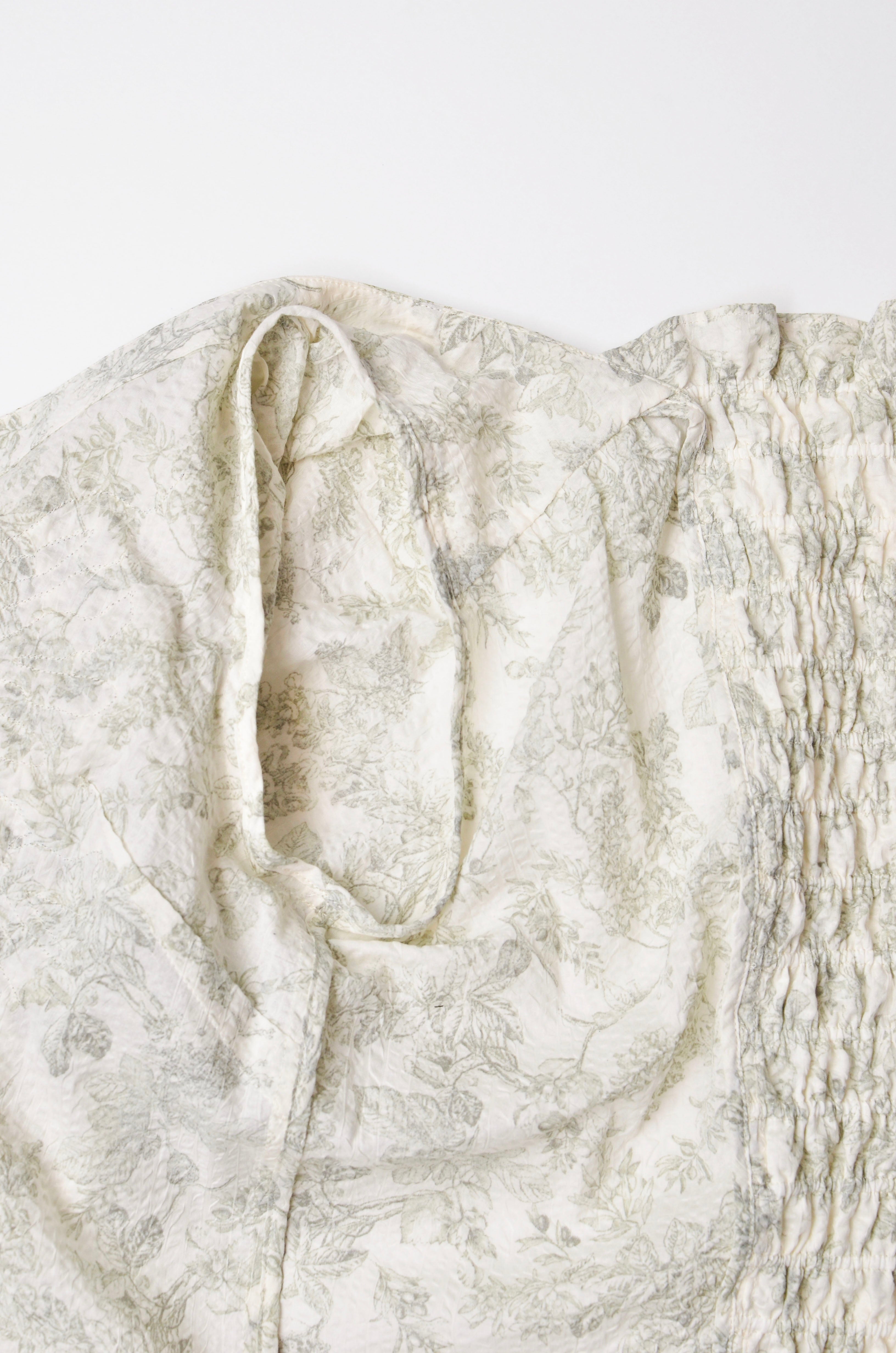 [2/14-15 TOKYO POPUP先行販売] [チクチクしない服] 浪漫ブラウス（オフ）