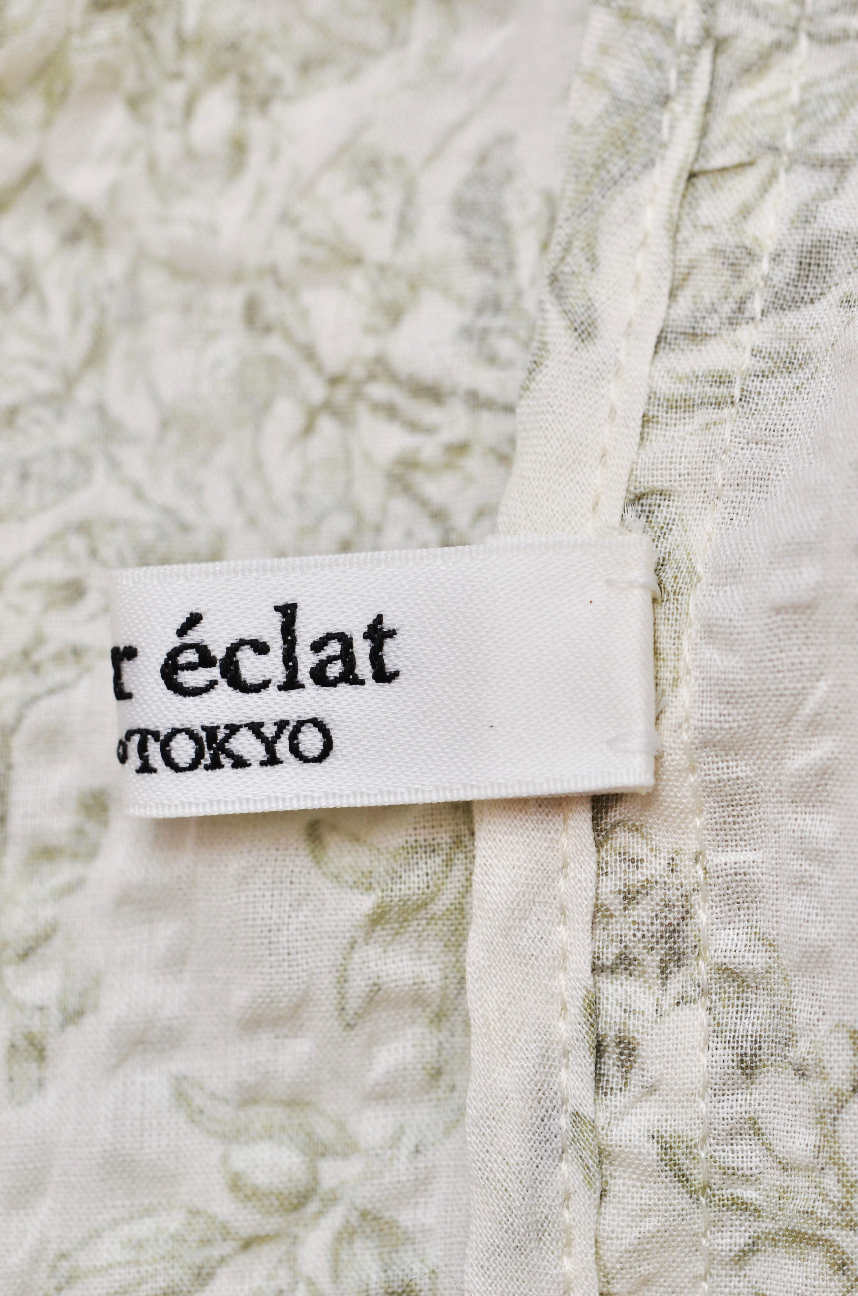 [2/14-15 TOKYO POPUP先行販売] [チクチクしない服] 浪漫ブラウス（オフ）