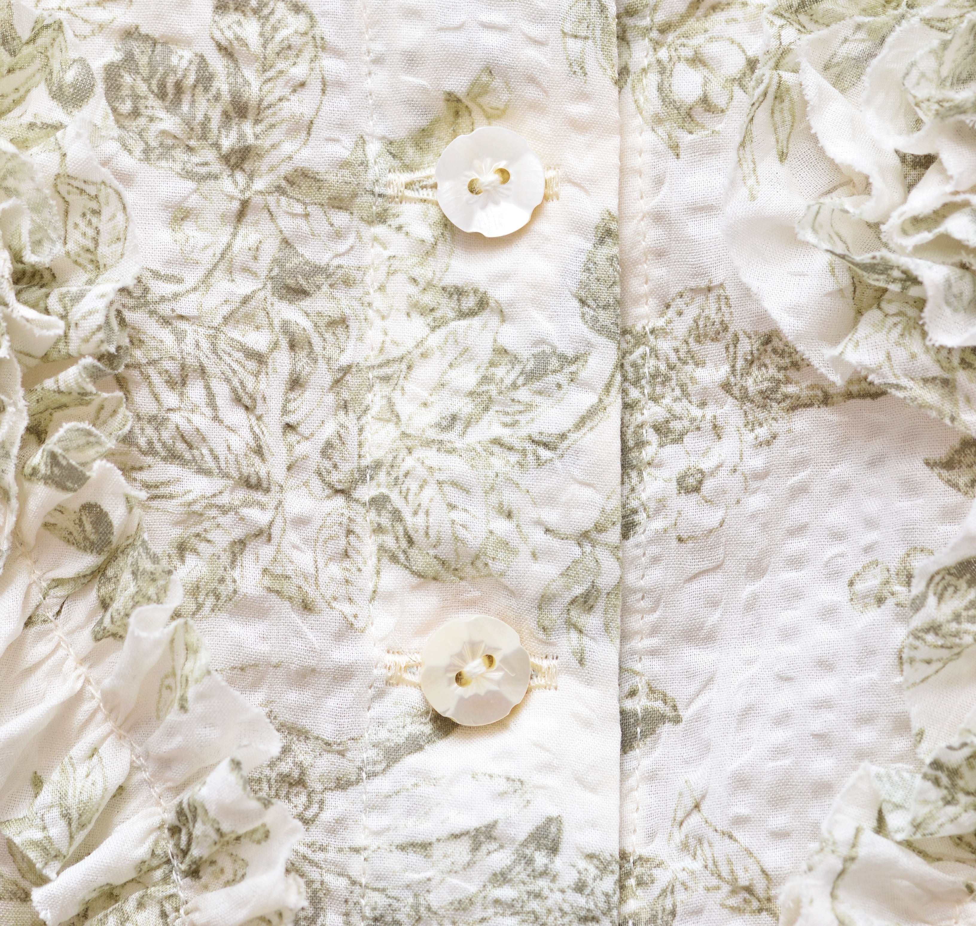 [2/14-15 TOKYO POPUP先行販売] [チクチクしない服] 浪漫ブラウス（オフ）