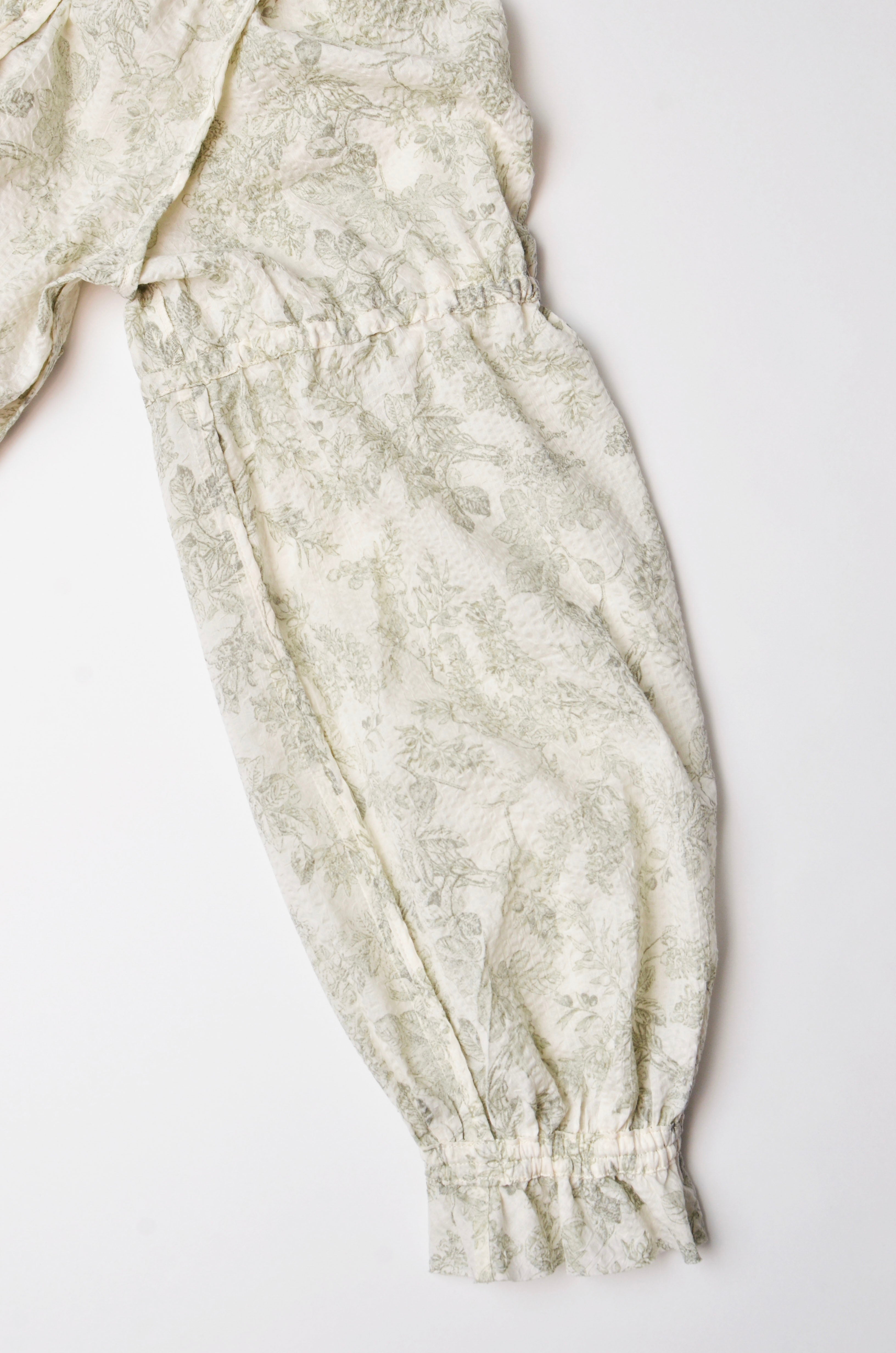 [2/14-15 TOKYO POPUP先行販売] [チクチクしない服] 浪漫ブラウス（オフ）