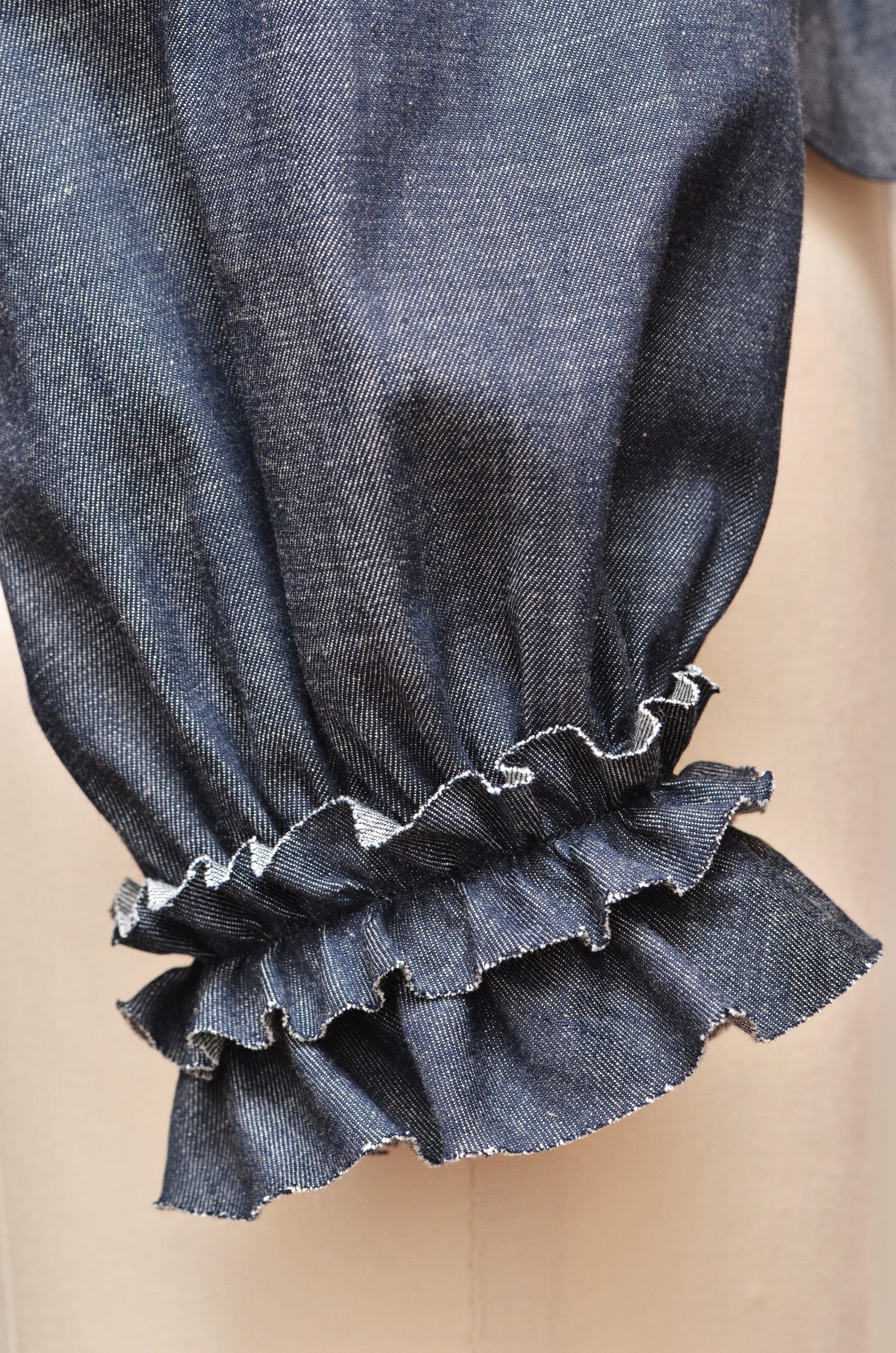 [2/14-15 TOKYO POPUP先行販売] 浪漫ジャケット（デニム風ネイビー）