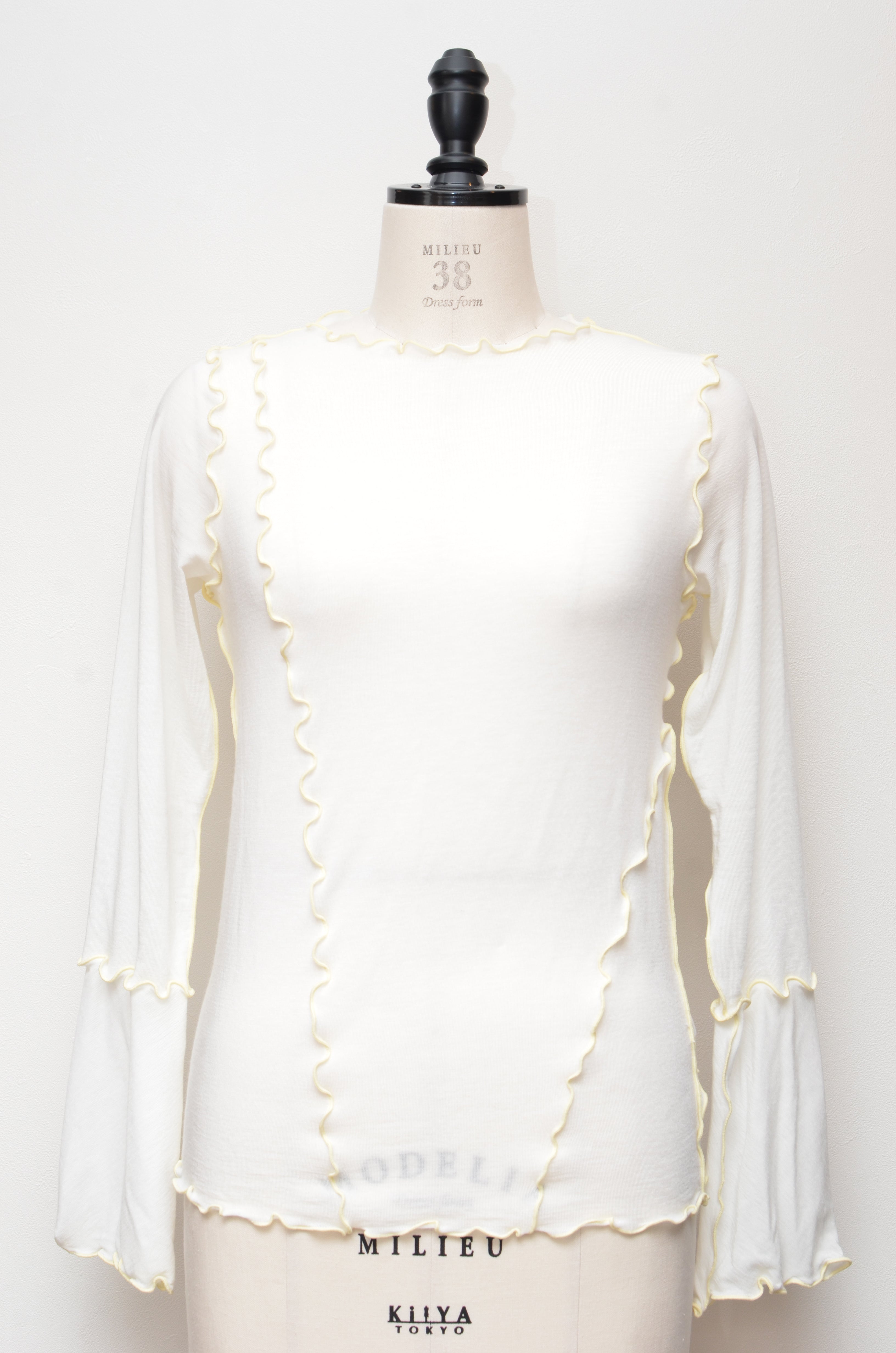 [チクチクしない服][受注生産] [洗濯可能]ソフトシアートップス