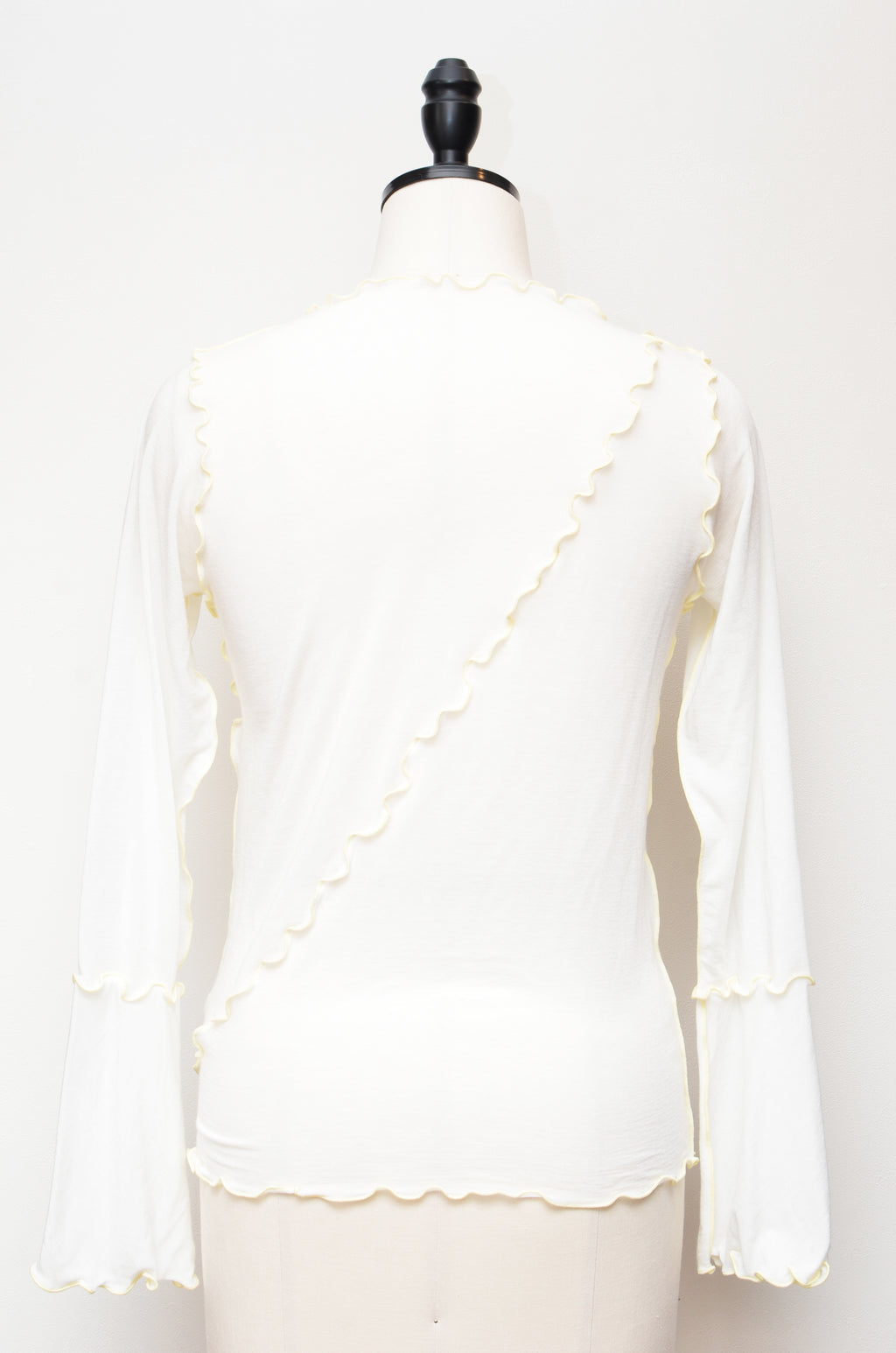 [Non-itchy clothing][Made to order][Washable]Soft sheer top