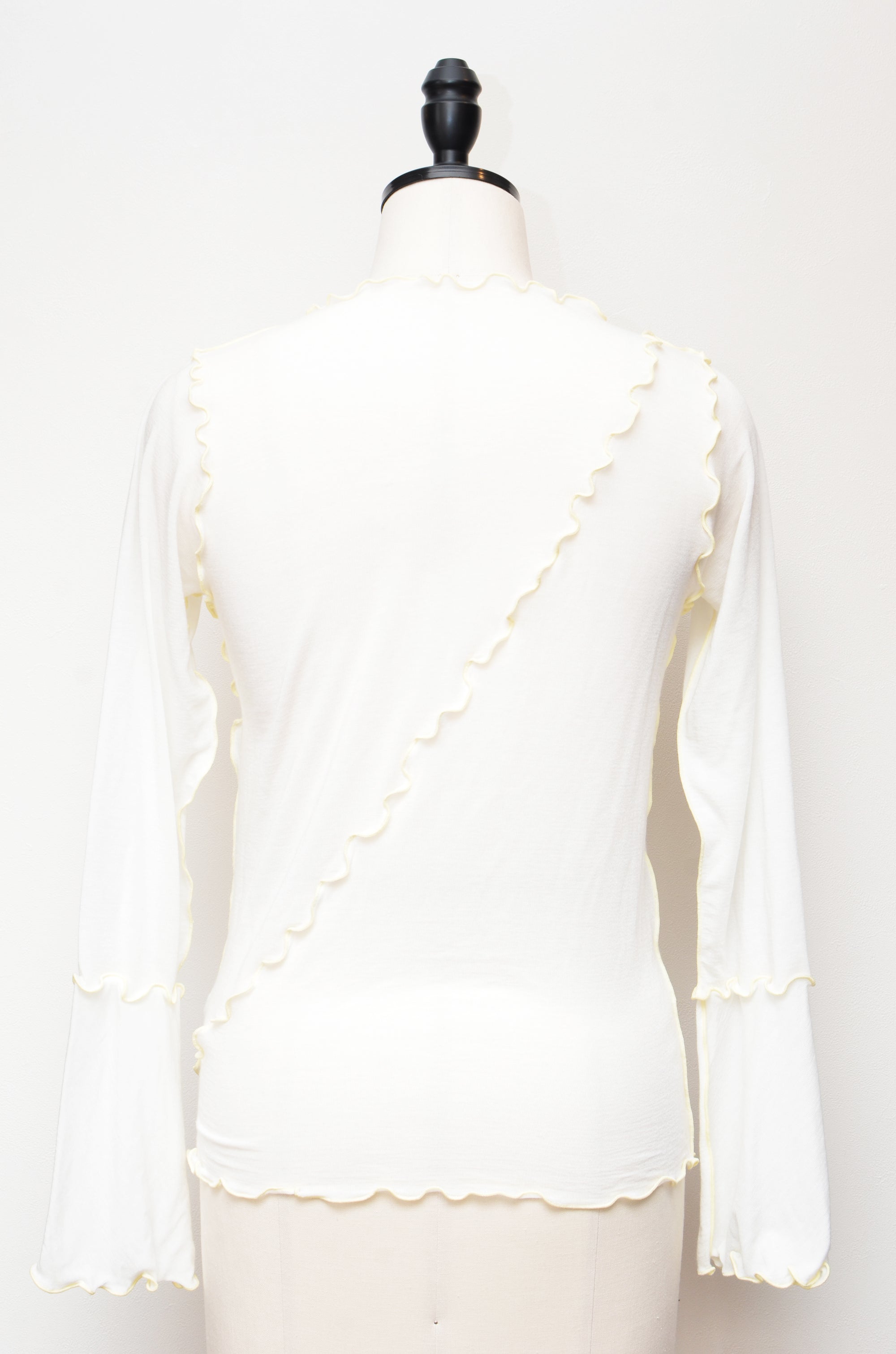 [Non-itchy clothing][Made to order][Washable]Soft sheer top