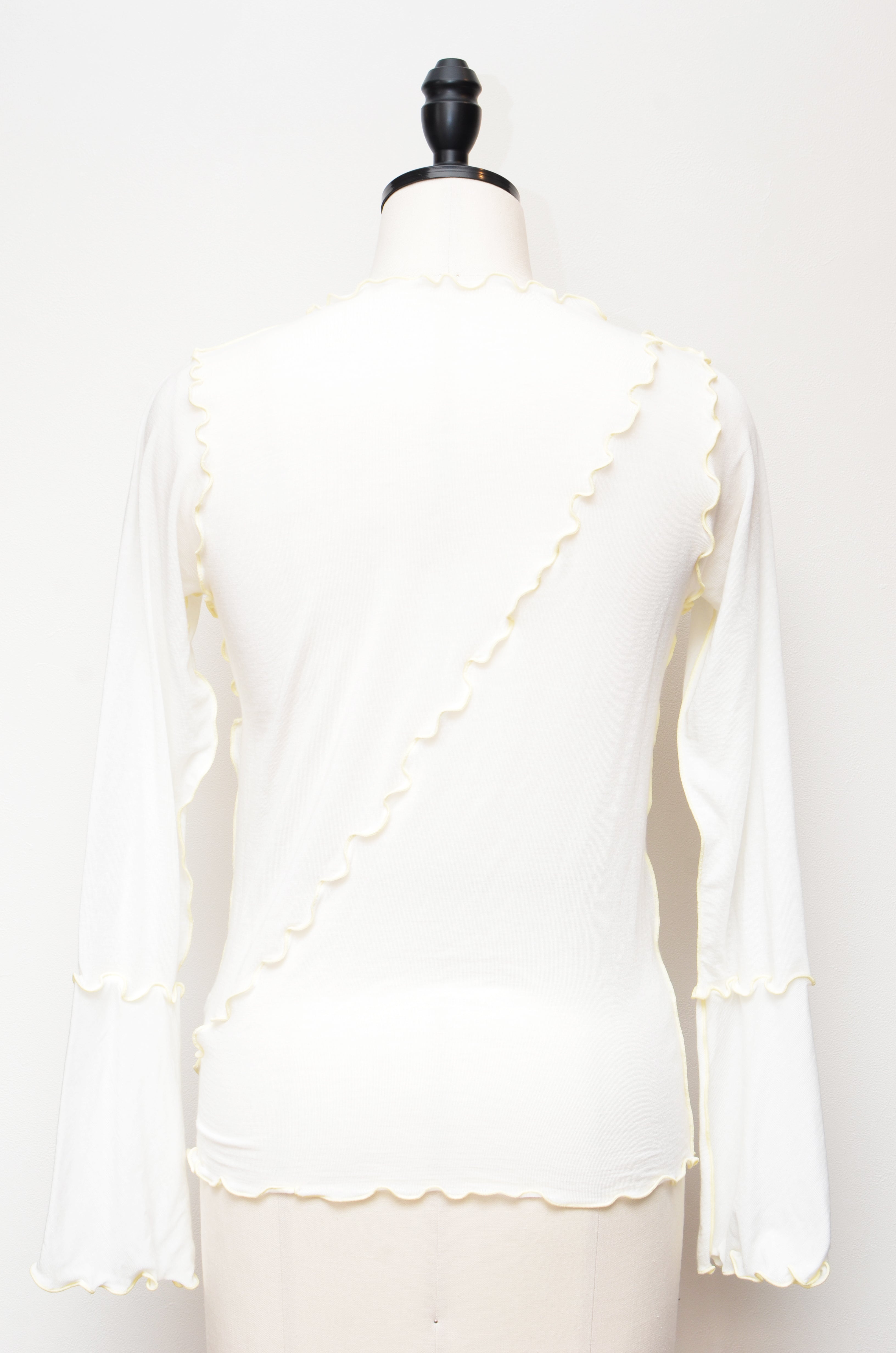 [チクチクしない服][受注生産] [洗濯可能]ソフトシアートップス