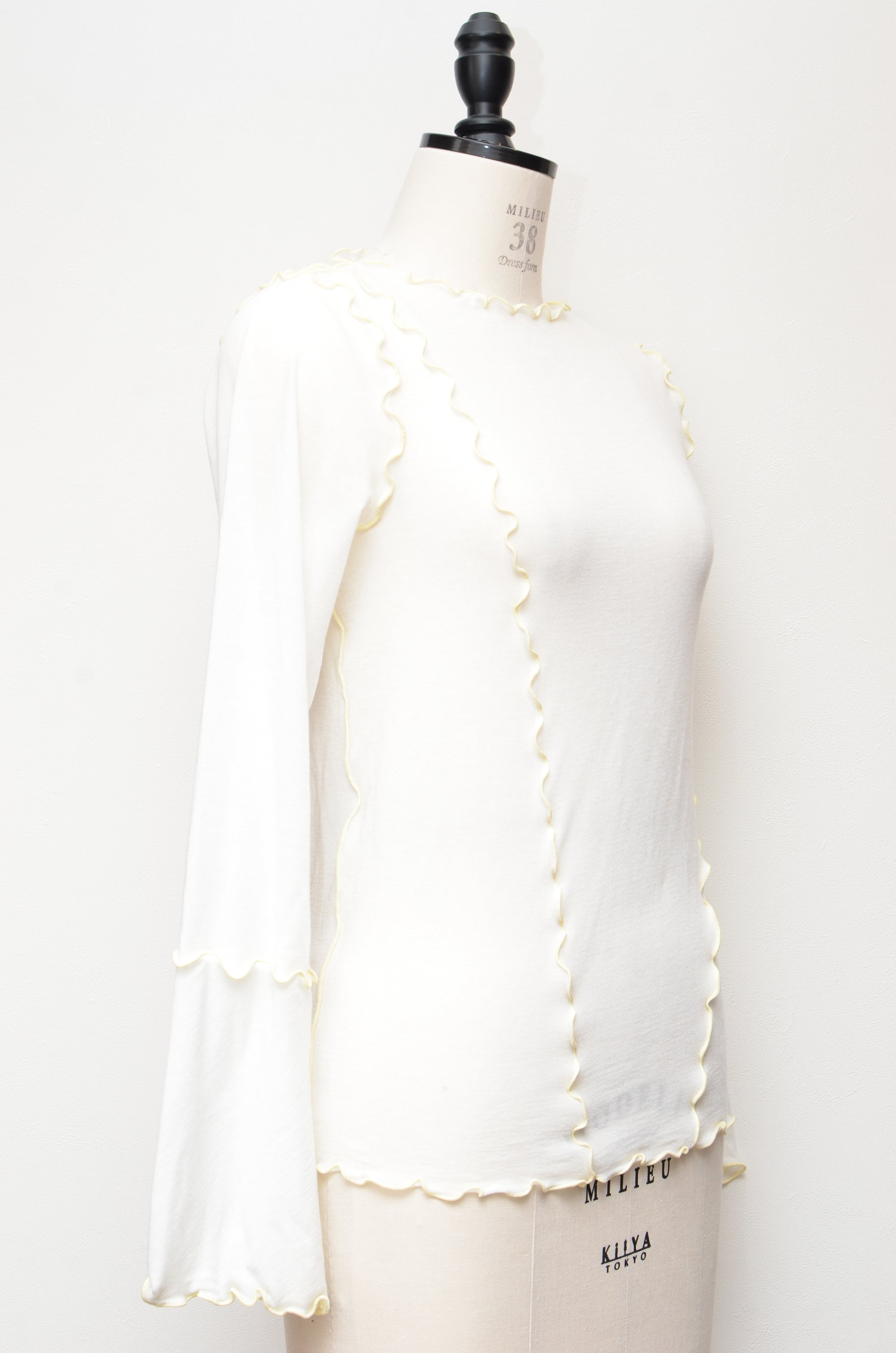 [Non-itchy clothing][Made to order][Washable]Soft sheer top