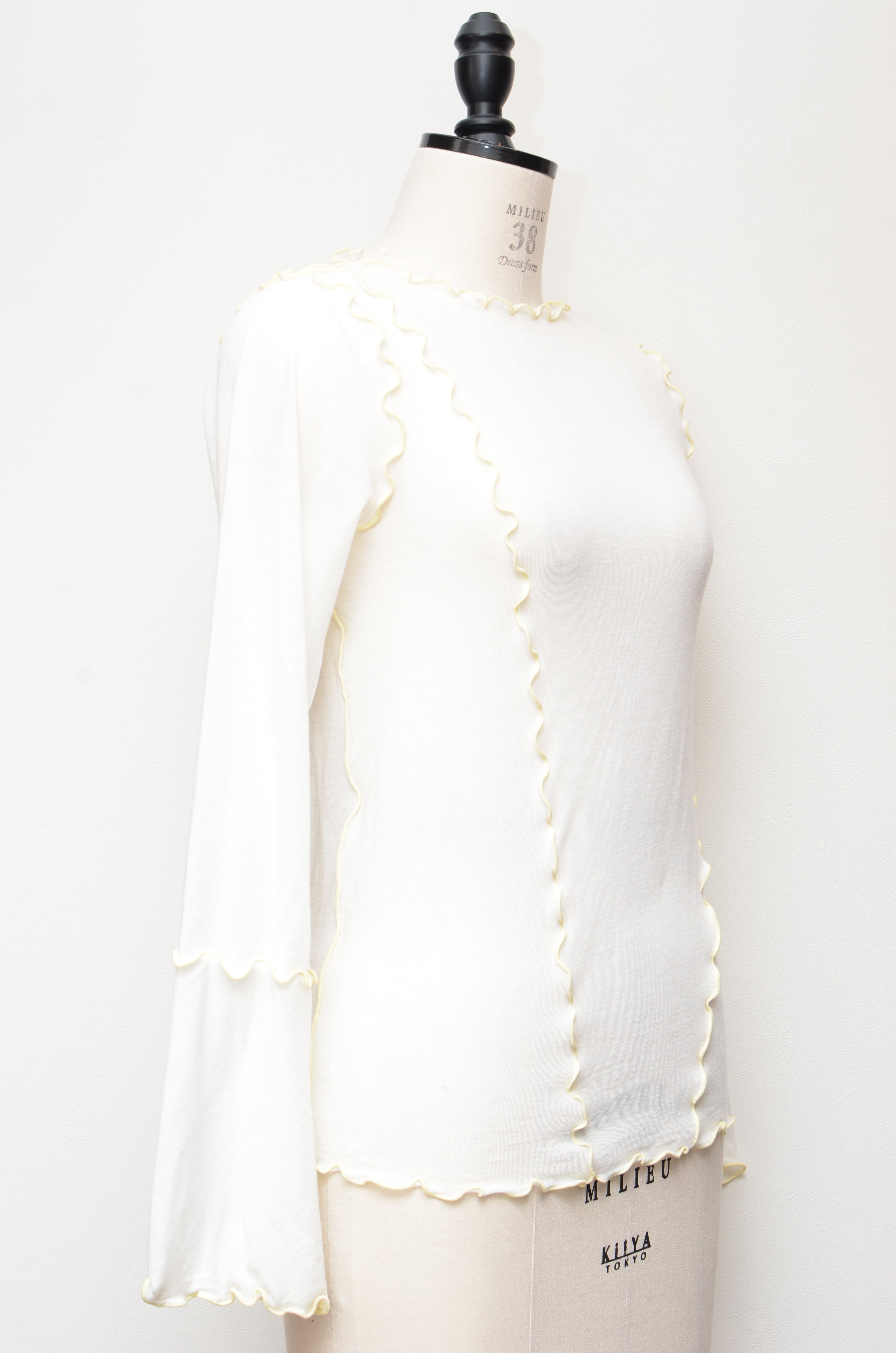 [チクチクしない服][受注生産] [洗濯可能]ソフトシアートップス