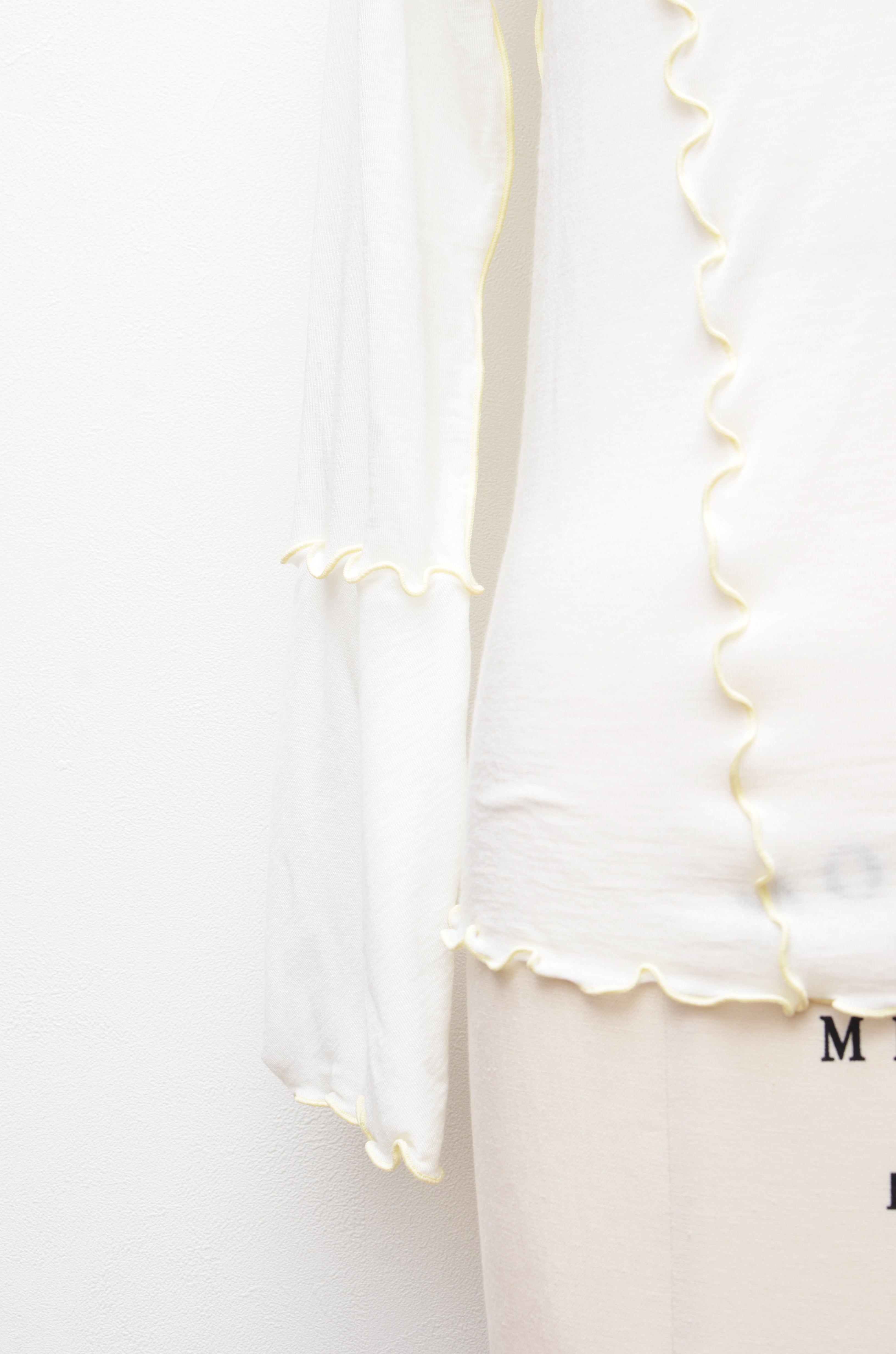 [2/14-15 TOKYO POPUP先行販売] [チクチクしない服] 締め付けないシアートップス （オフ）